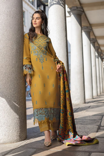 Embroidered Lawn Fancy 3 Piece Dress