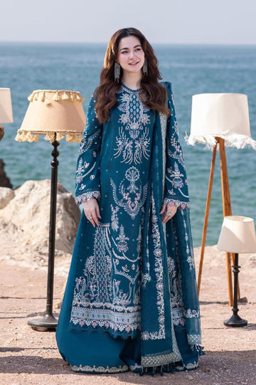 Embroidered Lawn Fancy 3 Piece Dress