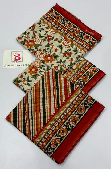 BS Lawn 3Piece suit