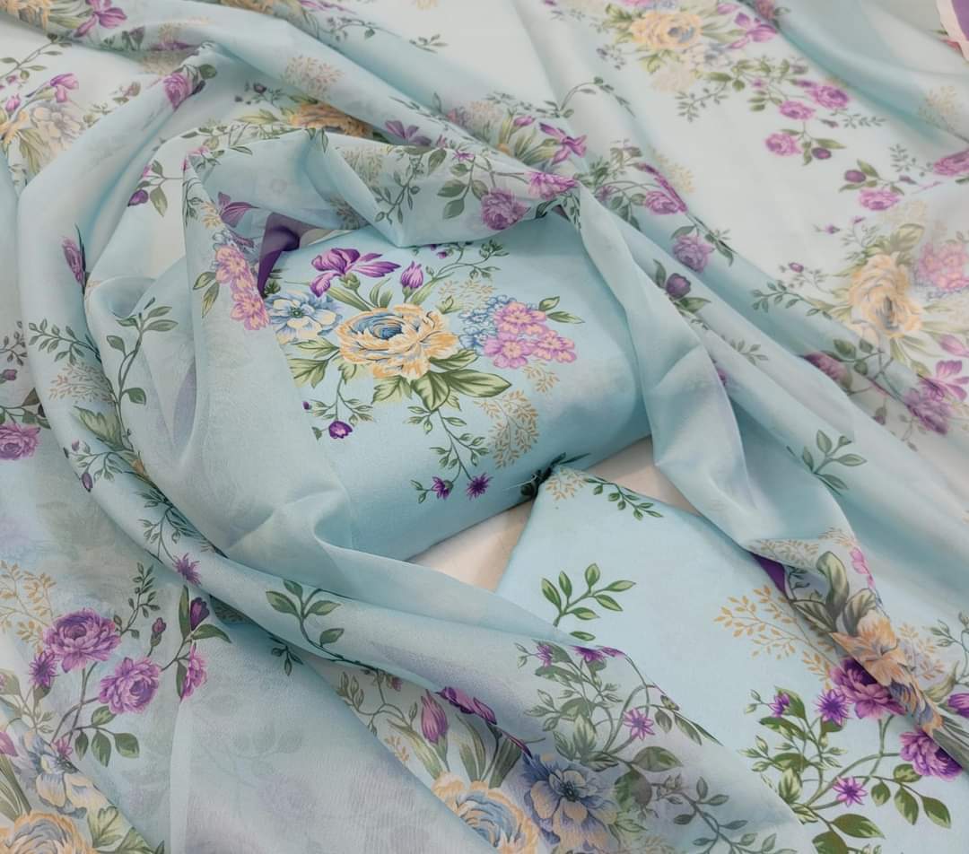 Printed Lawn 3Piece suit