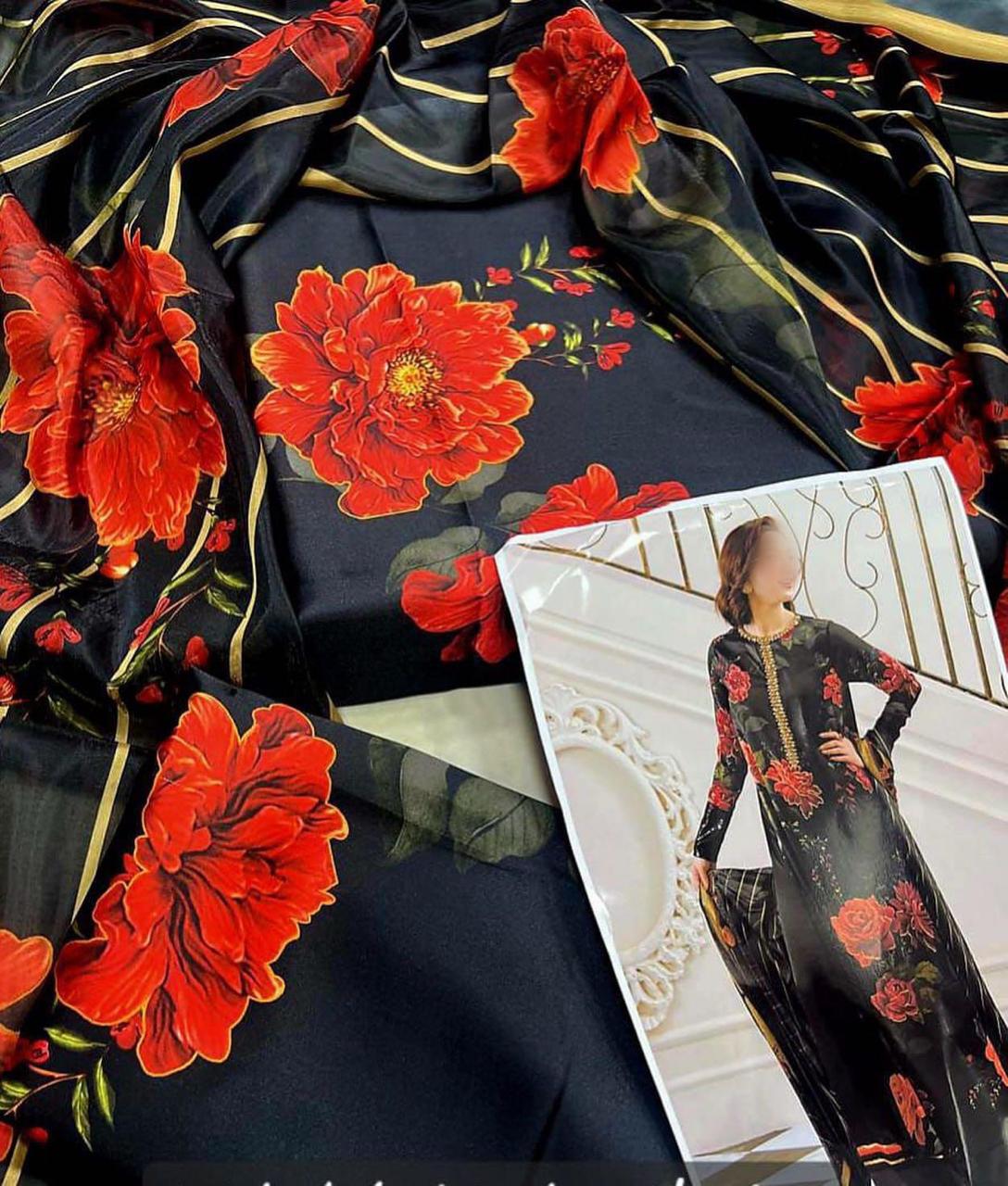 Printed Lawn 3Piece suit