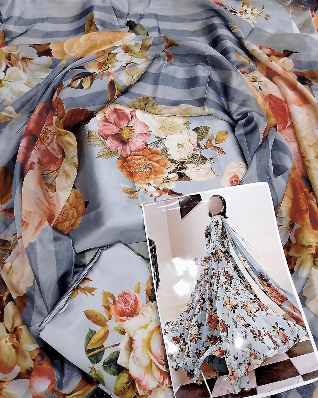 Printed Lawn 3Piece suit