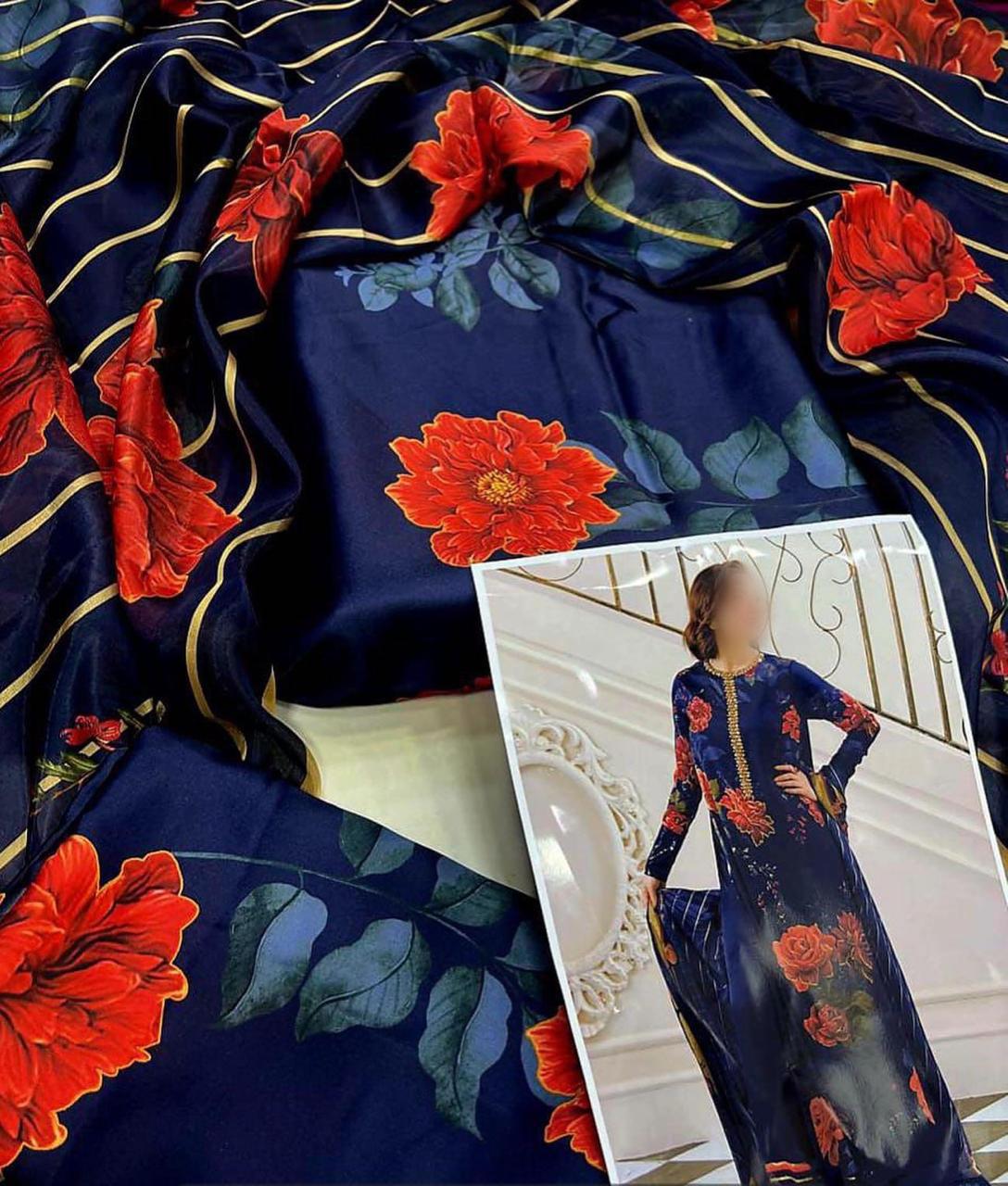 Printed Lawn 3Piece suit