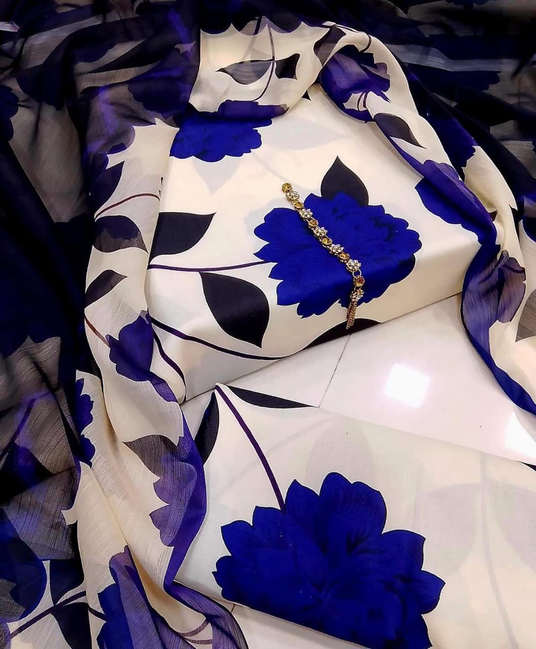 Printed Lawn 3Piece suit