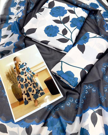 Printed Lawn 3Piece suit