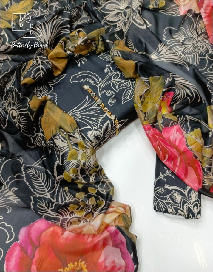 Printed Lawn 3Piece suite