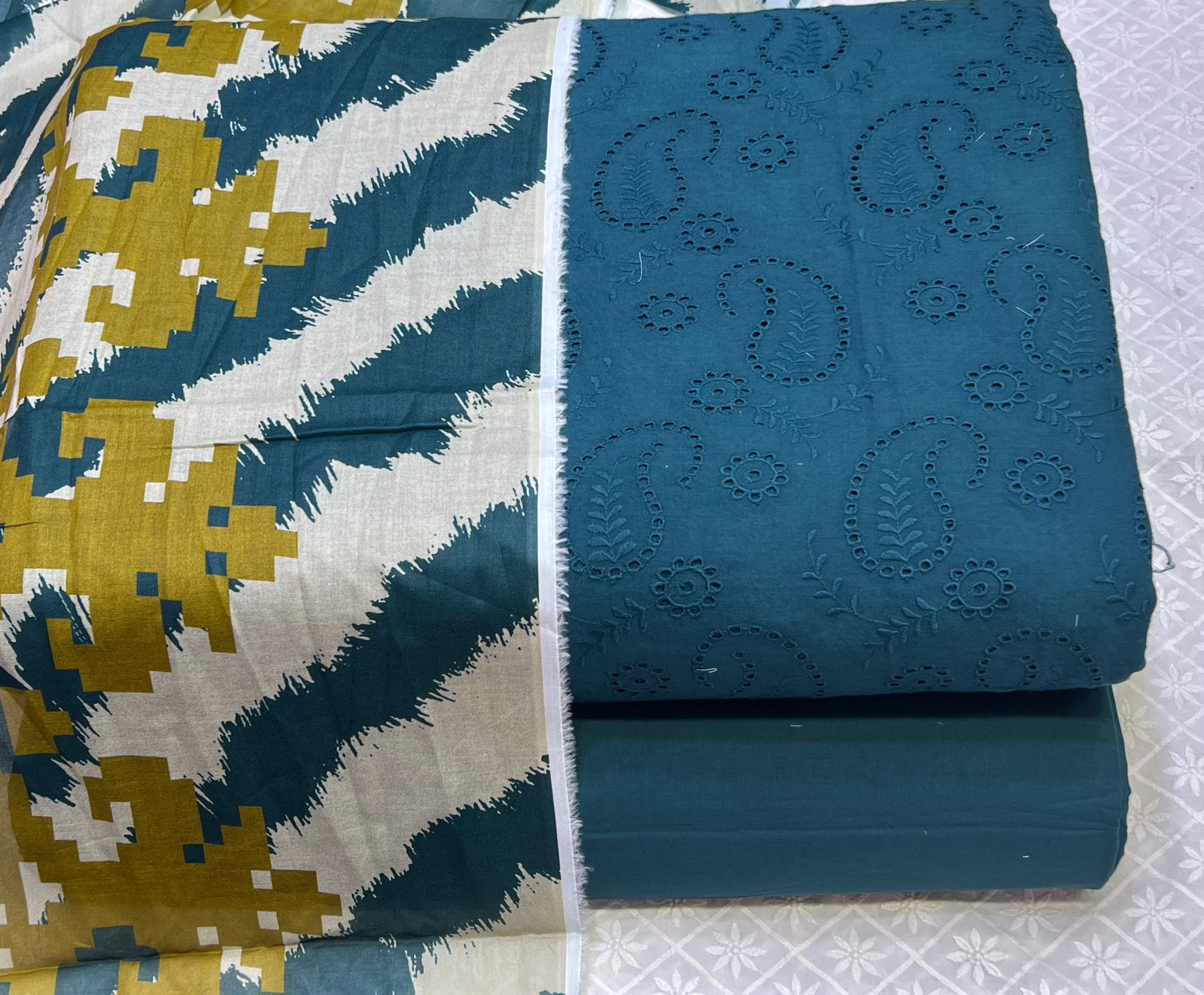 Lawn Chicken Kari 3 Piece Suit