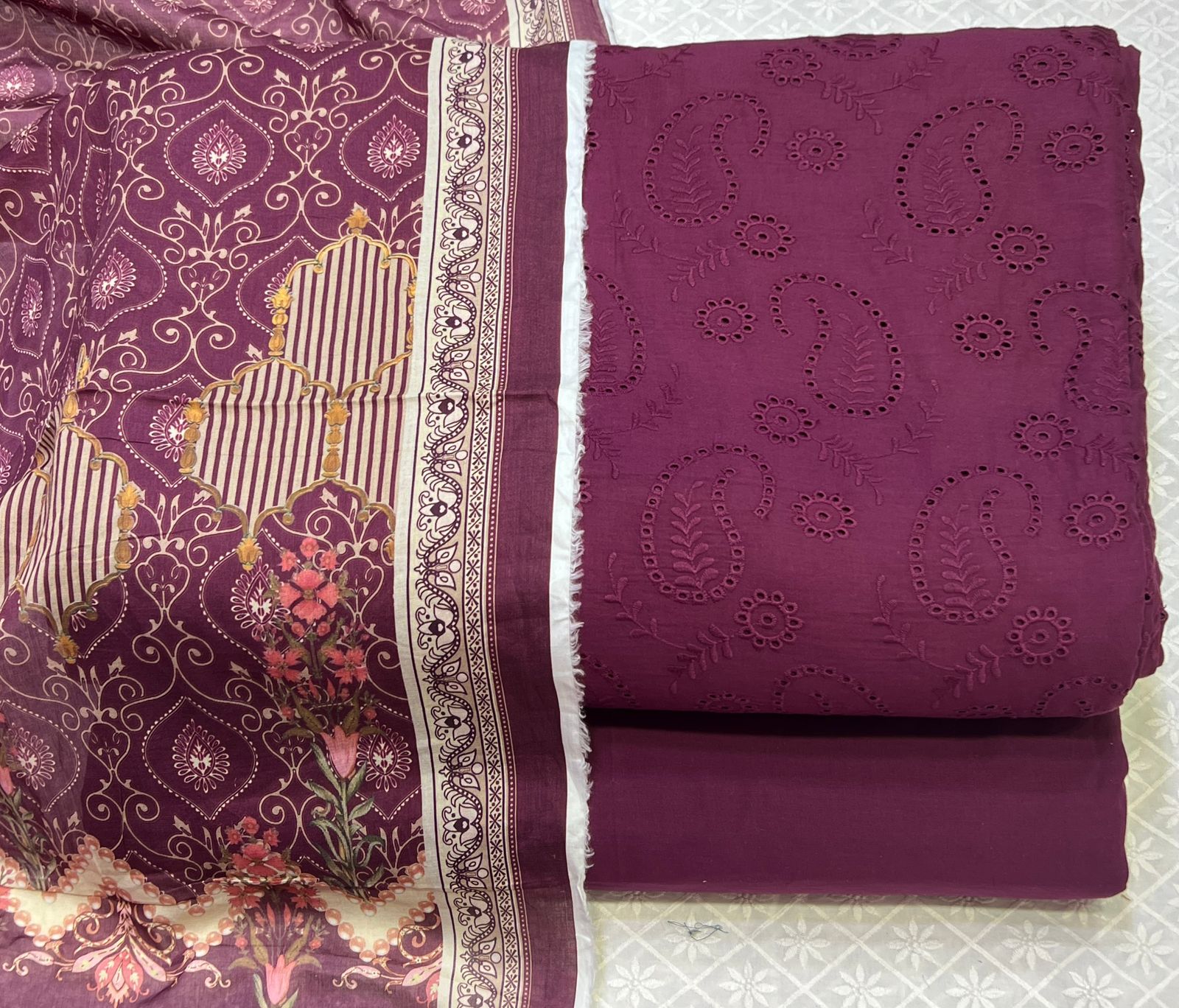 Lawn Chicken Kari 3 Piece Suit