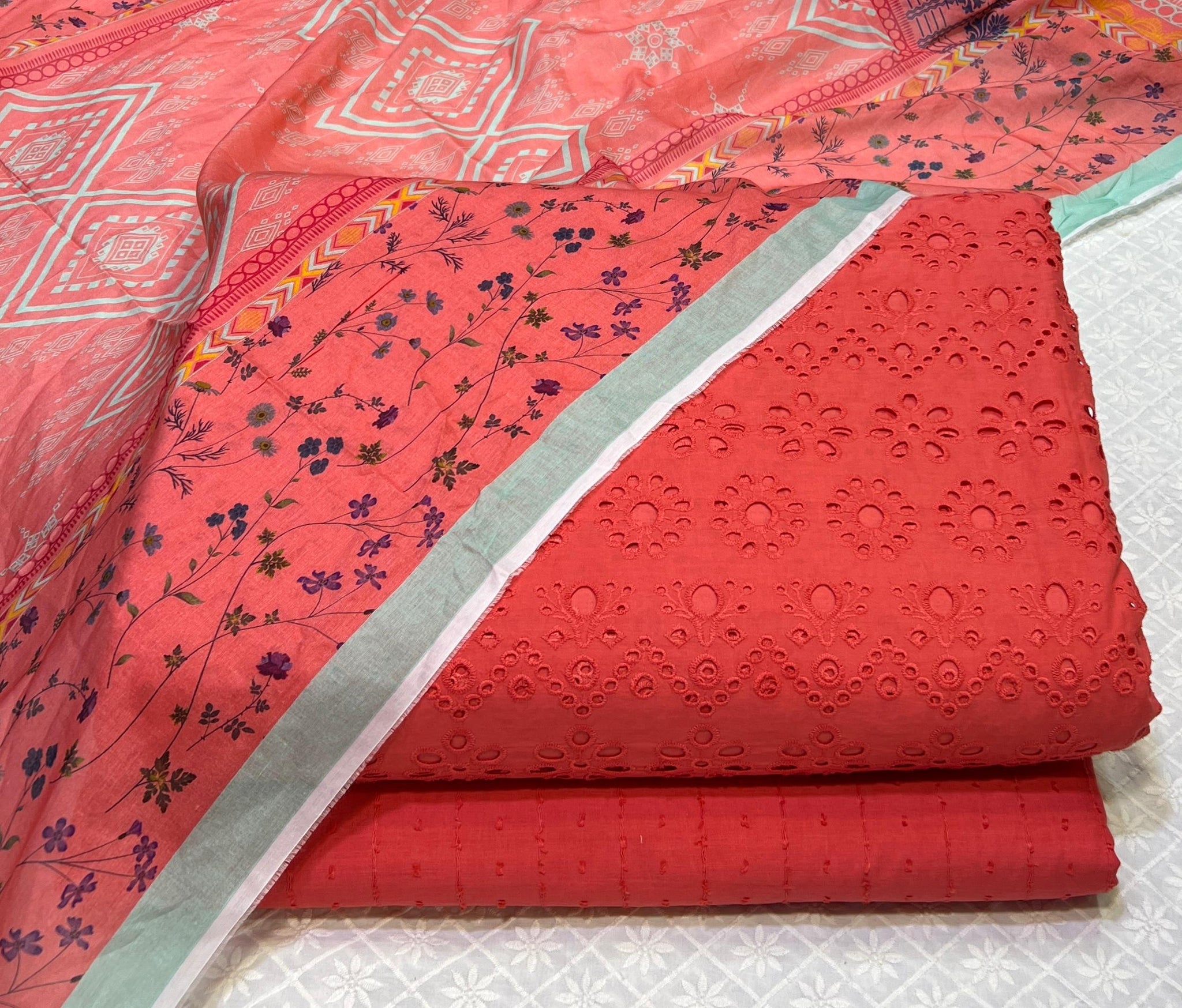 Lawn Chicken Kari 3 Piece Suit