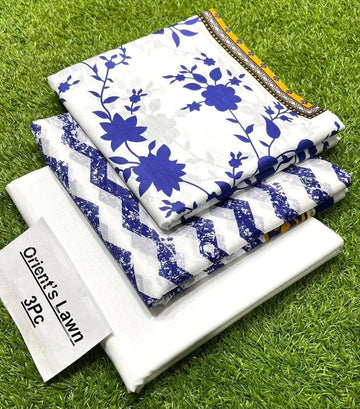 Print lawn 3pc Suit