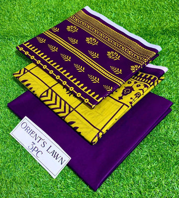 Print lawn 3pc Suit