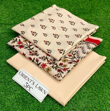Print lawn 3pc Suit