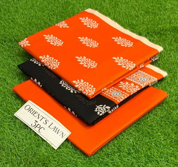 Print lawn 3pc Suit