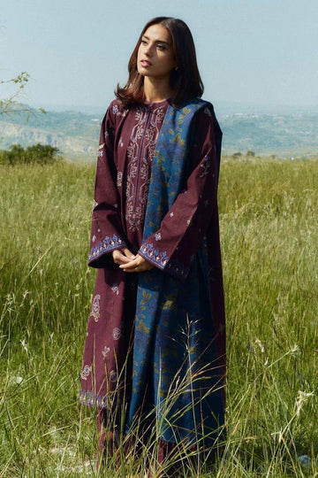 Embroidered Lawn Fancy 3 Piece Dress