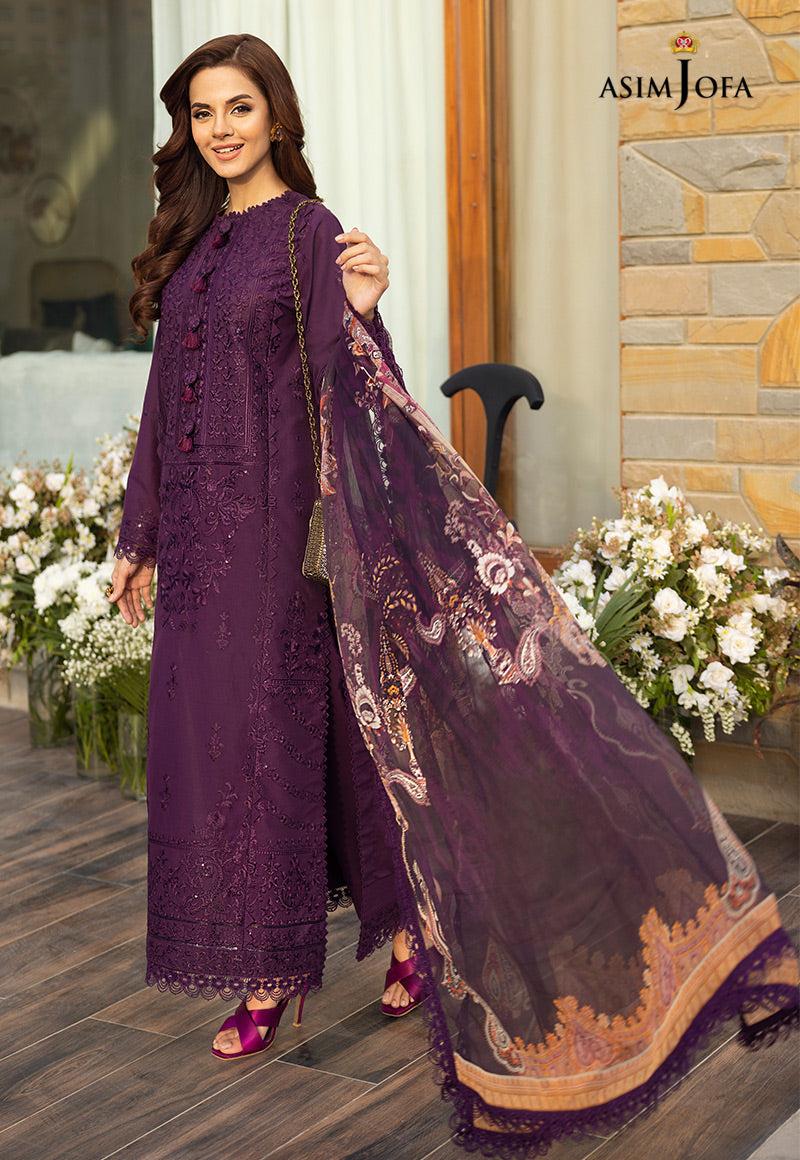 Embroidered Lawn Fancy 3 Piece Dress