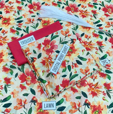 Print Lawn 2Pc Suit