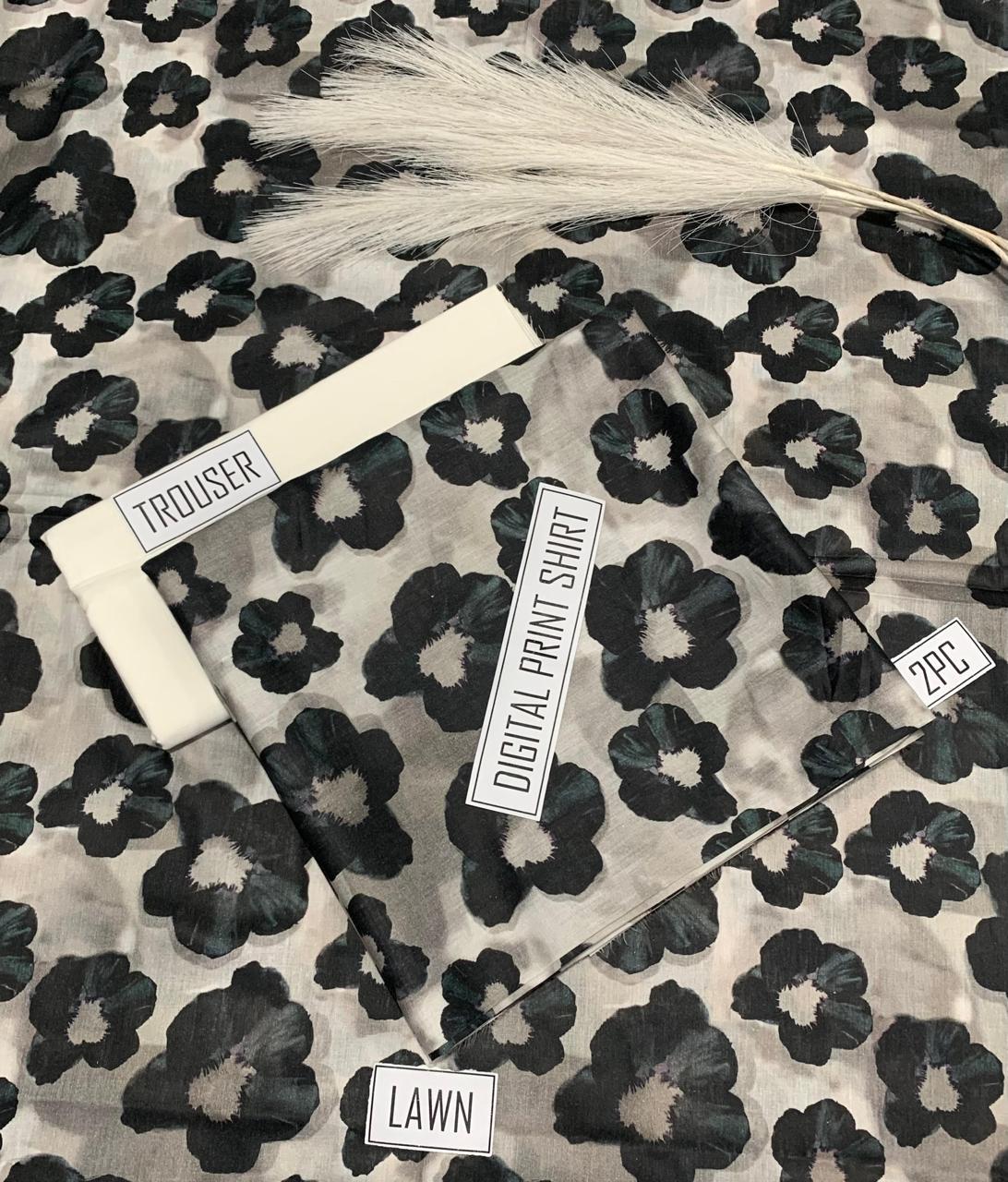 Print Lawn 2Pc Suit