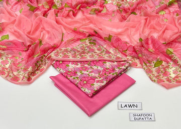 Print lawn 3pc Suit